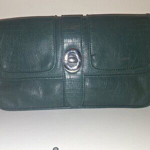 Green Clutch Purse